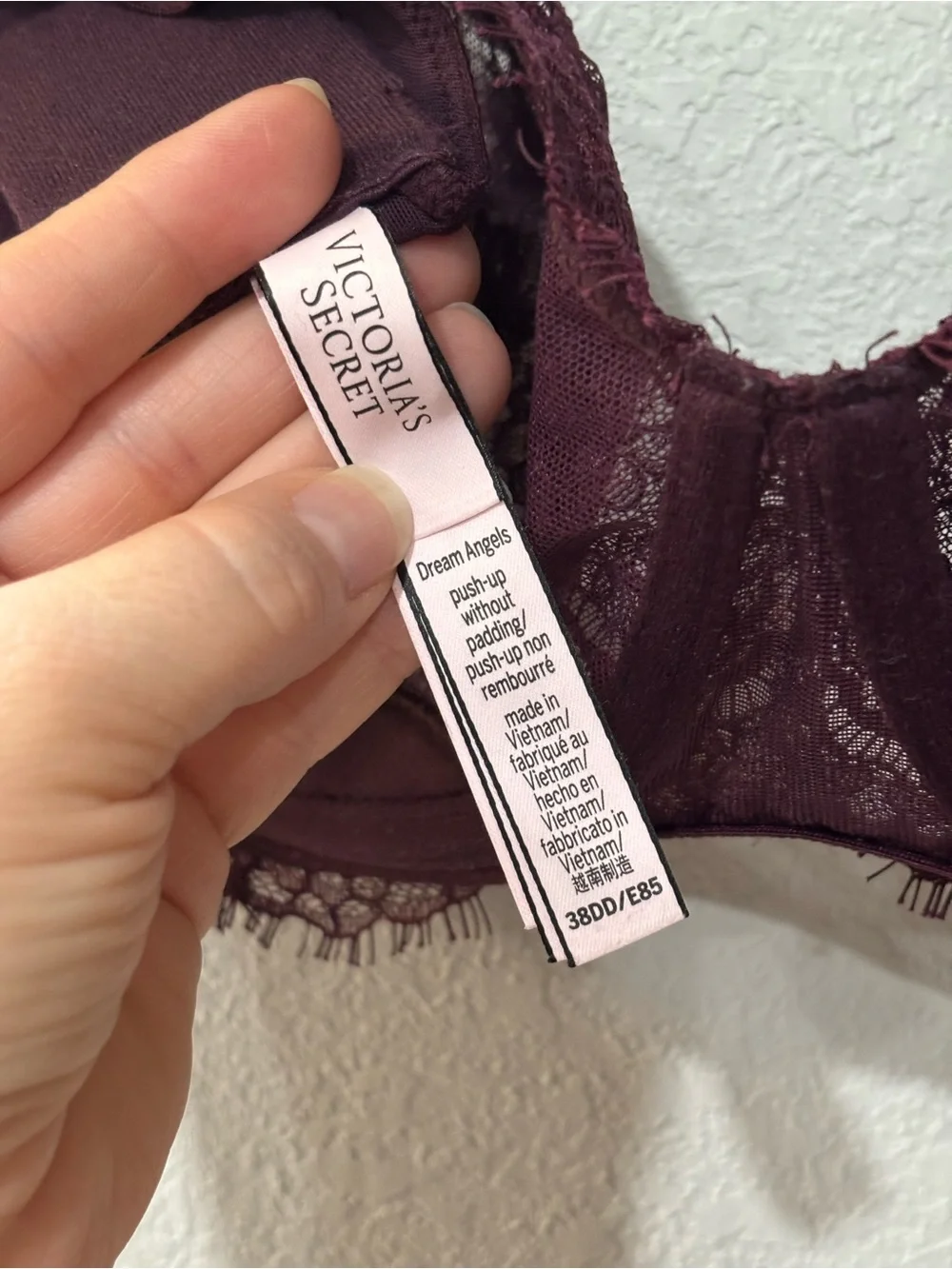 Victoria’s Secret Dream Angels Push-up Bra Without Padding